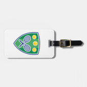 Tennis gift bagagelabel (Voorkant horizontaal)