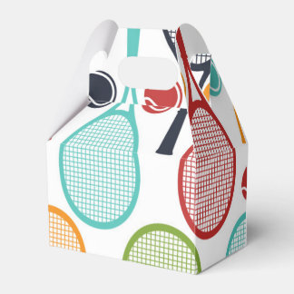 Tennis Gift Box voor Tennis Party voor Tennis Team Bedankdoosjes