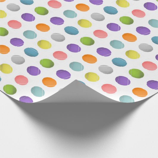 Tennis Gift Cadeaupapier (Hoek)