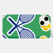Tennis gift Case-Mate iPhone case (Achterkant (horizontaal))