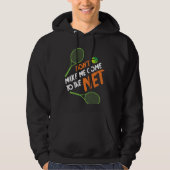 Tennis Gift Idea Tennis Player Hoodie (Voorkant)