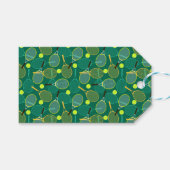 Tennis gift labels cadeaulabel (Voorkant (Horizontaal))