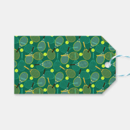 Tennis gift labels cadeaulabel