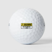 Tennis Gift - Tennis Player Funny Gezegde Golfballen (Voorkant)