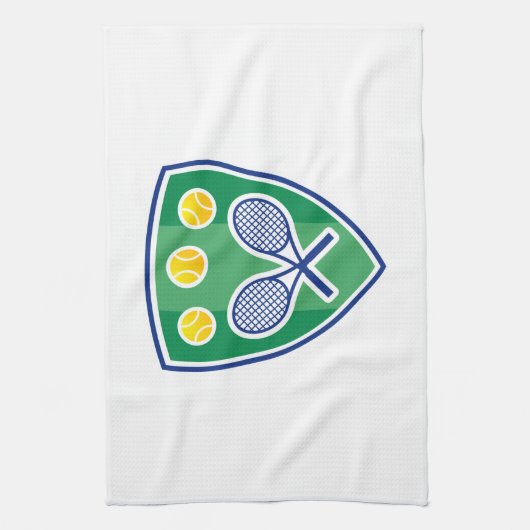 Tennis gift theedoek (Verticaal)