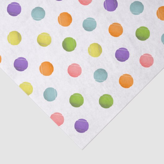 Tennis Gift Tissuepapier (Detail)