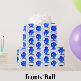 Tennis Gift Wrapping Paper Cadeaupapier