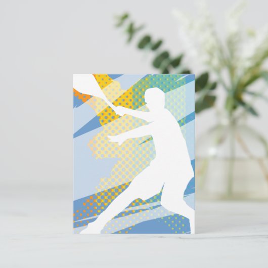 Tennis Gifts voor tennisspelers en tennisfans Briefkaart (Staand voorkant)