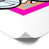 Tennis Girl Poster (Hoek)