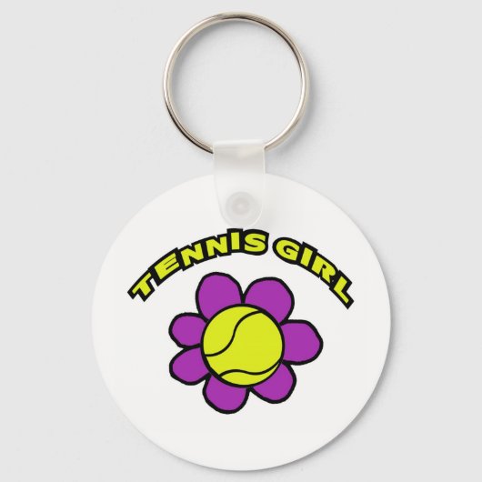 TENNIS GIRL SLEUTELHANGER (Voorkant)