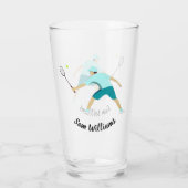 Tennis Glas (Achterkant)