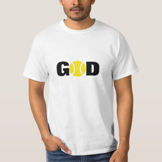 Tennis God T-Shirt (Voorkant)