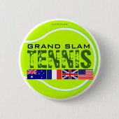 Tennis Grand Slam Button (Voorkant)
