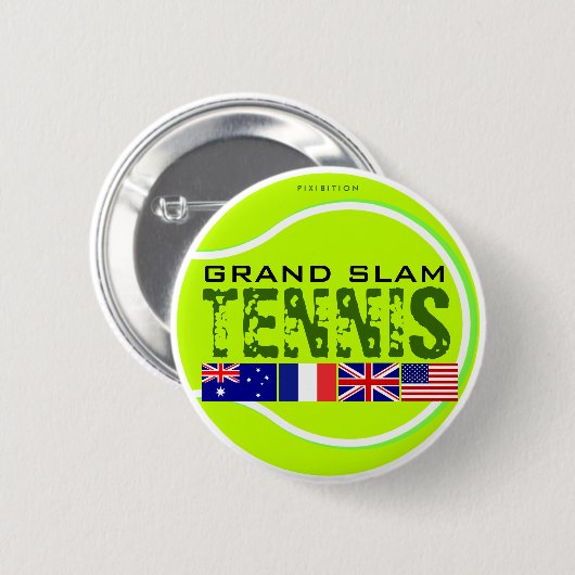Tennis Grand Slam Button (Voorkant /achterkant)