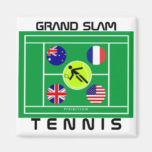 Tennis Grand Slam Magnet