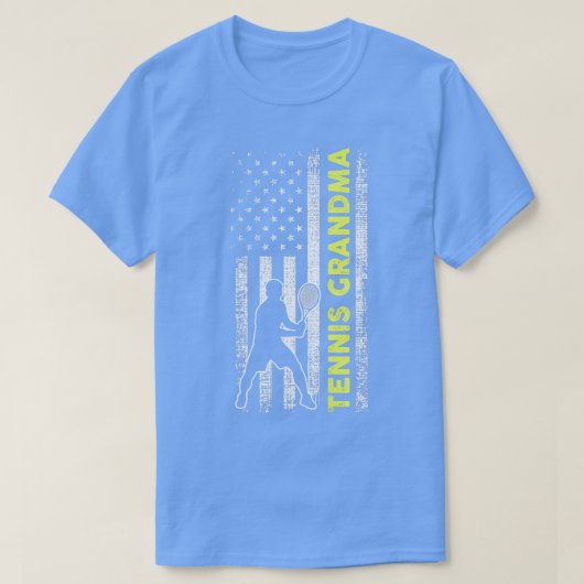 Tennis Grandma T-shirt (Design voorkant)