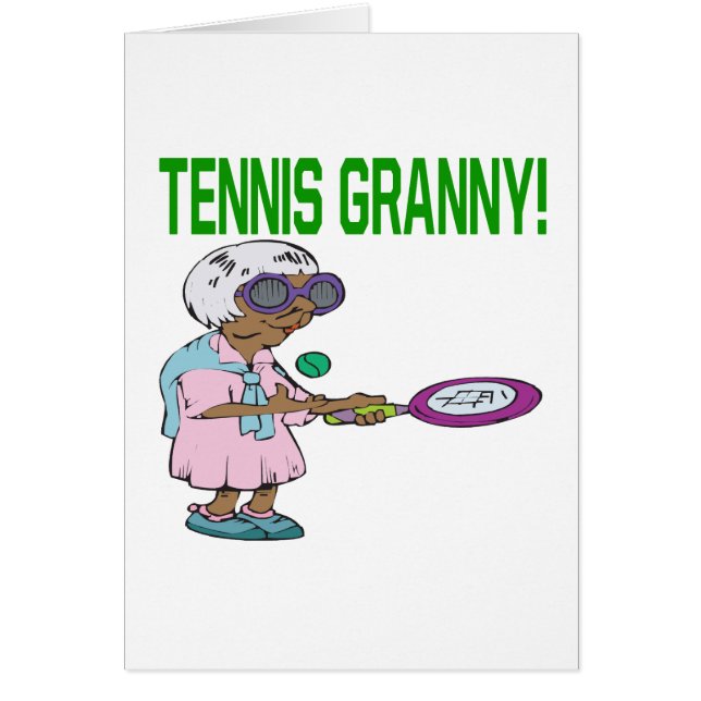 Tennis Granny (Voorkant)