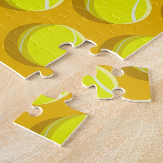 Tennis grappig gezegde quote legpuzzel (Zijkant)