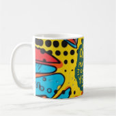 Tennis Grappig Gezegde voor Speler Koffiemok (Links)