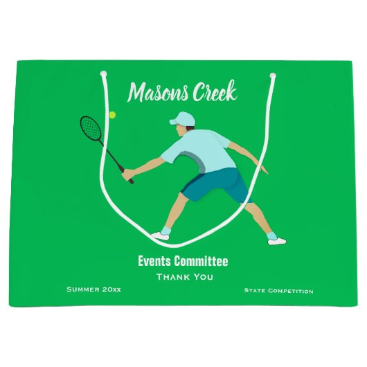 Tennis Groot Cadeauzakje (Voorkant)