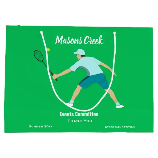 Tennis Groot Cadeauzakje (Achterkant)