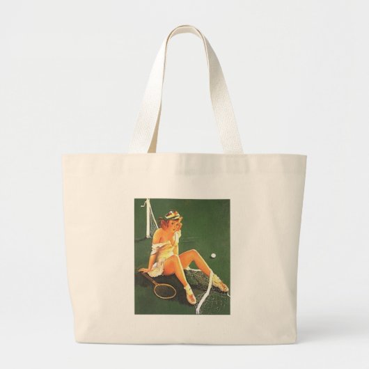 tennis grote tote bag (Voorkant)