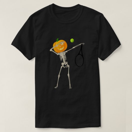 Tennis Halloween  T-shirt (Design voorkant)