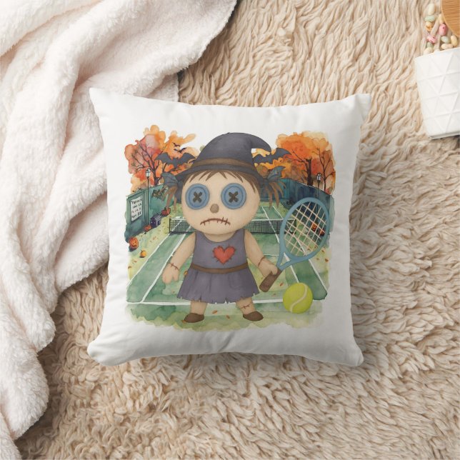 Tennis Halloween thema Kussen (Deken)