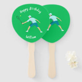 Tennis Handwaaier (Voorkant en achterkant)