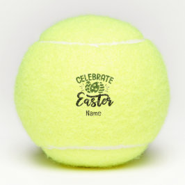 Tennis Happy Easter naar Tennis Player Tennisballen
