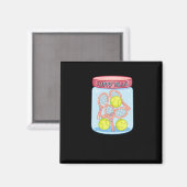 Tennis Happy Pills Magneet (Voorkant / Achterkant)