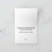 Tennis - Hartelijk dank - Vrouw Tennis Player Kaart (Binnen)