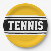 TENNIS Helder Geel Oranje Zwart Racing Strepen