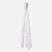 Tennis Helpt mijn leven Stropdas (Achterkant)