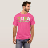 Tennis Het Element Grappige Liefde Tennis T-shirt (Voorkant volledig)