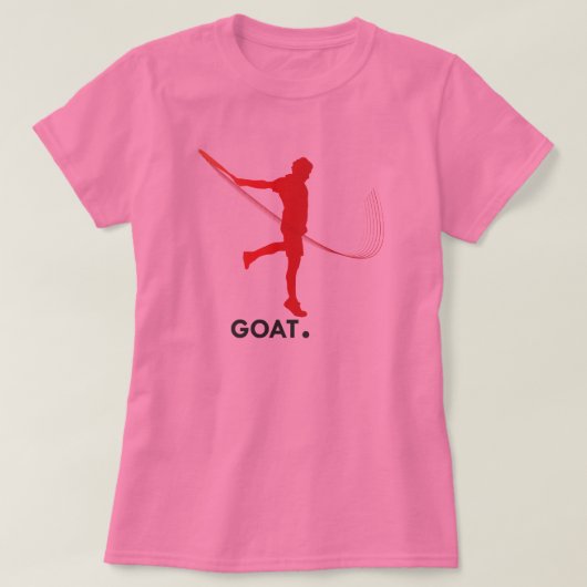 Tennis het grootst aller tijd t-shirt (Design voorkant)