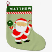 Tennis Holiday-cadeau Grote Kerstsok (Voorkant)