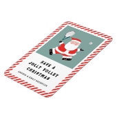 Tennis Holiday Cadekaartje Magnet Magneet (Linkerzijde)