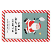 Tennis Holiday Cadekaartje Magnet Magneet (Horizontaal)