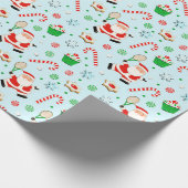 Tennis Holiday Gift Cadeaupapier (Hoek)