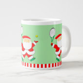 Tennis Holiday Gift Grote Koffiekop (Voorkant rechts)