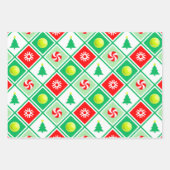 Tennis Holiday Gift Inpakpapier Vel (Voorkant 2)