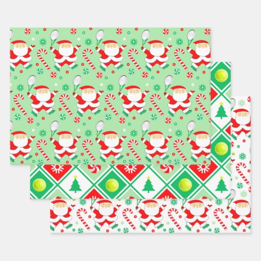 Tennis Holiday Gift Inpakpapier Vel (Set)