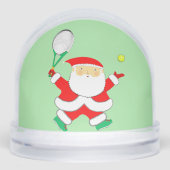 Tennis Holiday Gift Sneeuwbol (Voorkant)