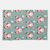 Tennis Holiday Gift Theedoek (Horizontaal)