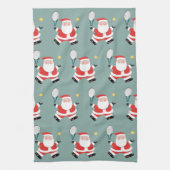 Tennis Holiday Gift Theedoek (Verticaal)