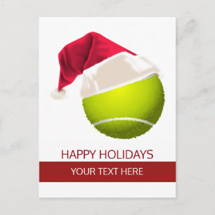 tennis Holiday Greeting Cards briefkaarten