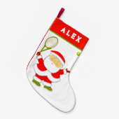 Tennis Holiday Kleine Kerstsok (Voorkant (Hangend))