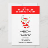 Tennis Holiday Partij Kaart (Voorkant)