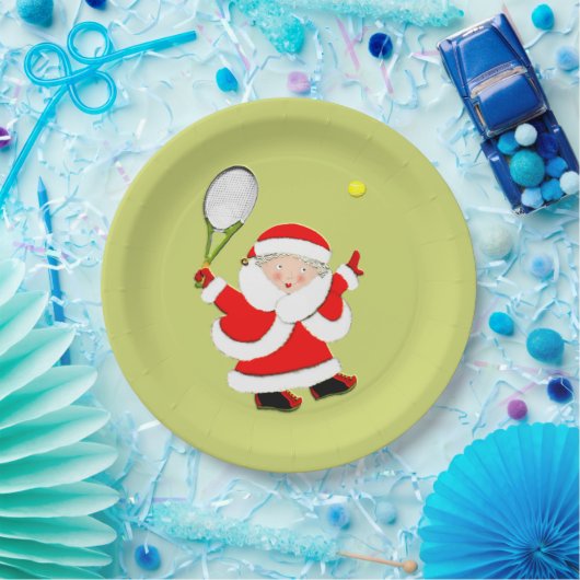 Tennis Holiday Partij Papieren Bordje (Feest)